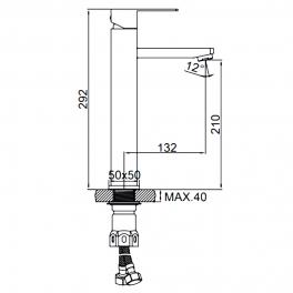 Смеситель для раковины Ledeme L71133