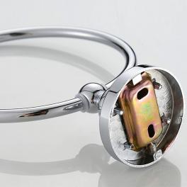 Кольцевой полотенцедержатель Ledeme L1404 Хром