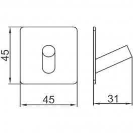 Крючок Ledeme L216-4