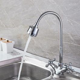 Смеситель для кухни Ledeme L4319-3 Хром