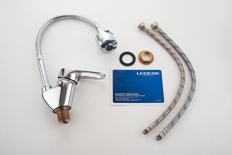 Смеситель для кухни Ledeme L4304
