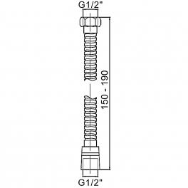 Душевой шланг Ledeme M41
