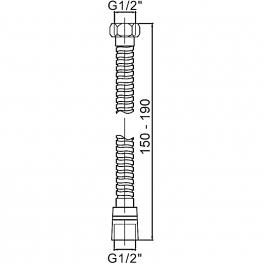 Душевой шланг Ledeme M44