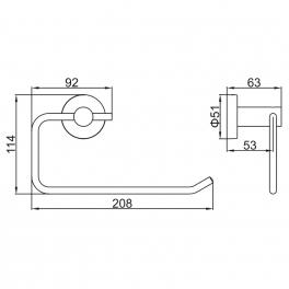 Полотенцедержатель Ledeme L71903-2